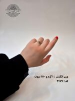 انگشتر طرح نیلوفر - تصویر 2