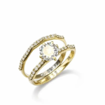 انگشتر حلقه و پشت حلقه