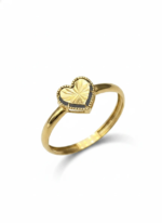 انگشتر مینیمال قلب