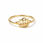 انگشتر طرح نیلوفر