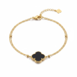 دستنبد ونکلیف سنگ مشکی