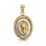 پلاک طلا دو طرفه ورساچه