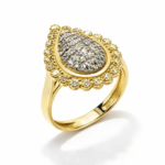 انگشتر طرح جواهر